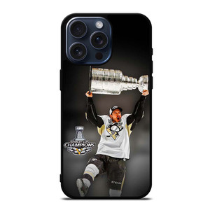 SIDNEY CROSBY PITTSBURGH PENGUINS CHAMPIONS iPhone 15 Pro Max Case SIDNEY CROSBY PITTSBURGH PENGUINS CHAMPIONS iPhone 15 Pro Max Case
