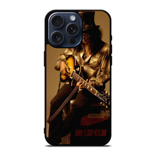 SLASH HUDSON GUNS N ROSES iPhone 15 Pro Max Case SLASH HUDSON GUNS N ROSES iPhone 15 Pro Max Case