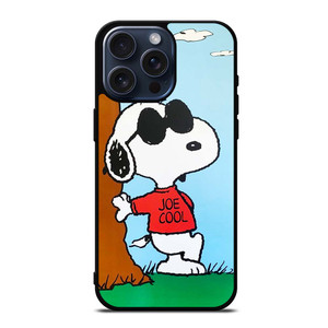 SNOOPY JOE COOL CARTOON iPhone 15 Pro Max Case SNOOPY JOE COOL CARTOON iPhone 15 Pro Max Case