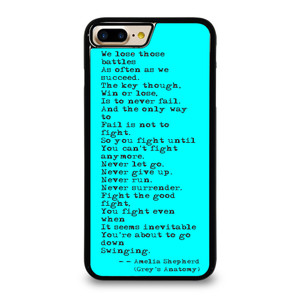 GREY'S ANATOMY QUOTES iPhone 7 Plus Case GREY'S ANATOMY QUOTES iPhone 7 Plus Case