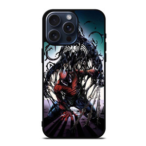 SPIDERMAN VENOM MARVEL CARTOON iPhone 15 Pro Max Case