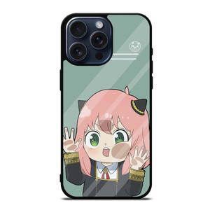 SPY X FAMILY ANYA FUNNY CUTE iPhone 15 Pro Max Case SPY X FAMILY ANYA FUNNY CUTE iPhone 15 Pro Max Case
