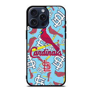 ST LOUIS CARDINALS COLLAGE iPhone 15 Pro Max Case ST LOUIS CARDINALS COLLAGE iPhone 15 Pro Max Case