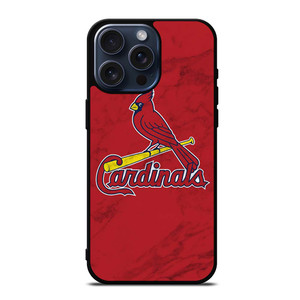 ST LOUIS CARDINALS MARBLE iPhone 15 Pro Max Case ST LOUIS CARDINALS MARBLE iPhone 15 Pro Max Case