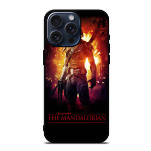 STAR WARS THE MANDALORIAN MOVIE iPhone 15 Pro Max Case STAR WARS THE MANDALORIAN MOVIE iPhone 15 Pro Max Case