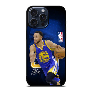 STEPHEN CURRY SIGNATURE GOLDEN STATE WARRIORS iPhone 15 Pro Max Case STEPHEN CURRY SIGNATURE GOLDEN STATE WARRIORS iPhone 15 Pro Max Case