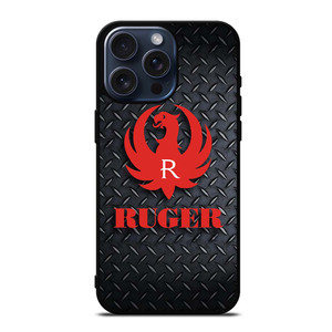 STURM RUGER FIREARM PLATE LOGO iPhone 15 Pro Max Case