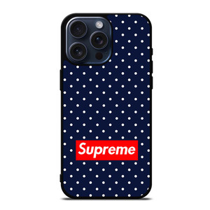 SUPREME FLORAL POLKADOTS iPhone 15 Pro Max Case SUPREME FLORAL POLKADOTS iPhone 15 Pro Max Case