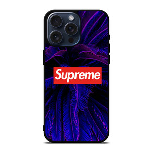 SUPREME GLOWING PALM TREE iPhone 15 Pro Max Case SUPREME GLOWING PALM TREE iPhone 15 Pro Max Case