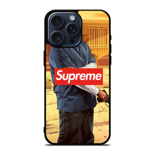 SUPREME GTA V FRANKLIN iPhone 15 Pro Max Case SUPREME GTA V FRANKLIN iPhone 15 Pro Max Case