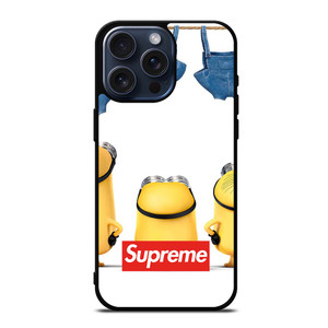 SUPREME MINIONS PANTS iPhone 15 Pro Max Case SUPREME MINIONS PANTS iPhone 15 Pro Max Case