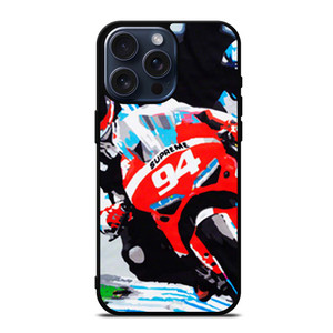 SUPREME RACING LOGO iPhone 15 Pro Max Case
