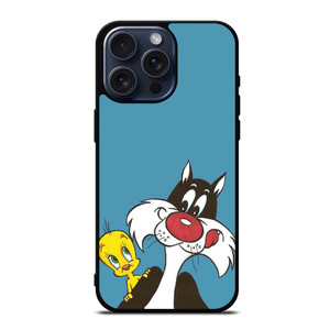 SYLVESTER AND TWEETY CLASSIC CARTOON iPhone 15 Pro Max Case
