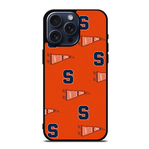 SYRACUSE ORANGE LOGO PATTERN iPhone 15 Pro Max Case SYRACUSE ORANGE LOGO PATTERN iPhone 15 Pro Max Case