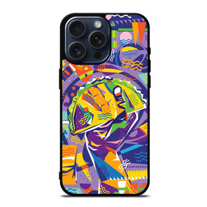 TACO BELL ART iPhone 15 Pro Max Case TACO BELL ART iPhone 15 Pro Max Case
