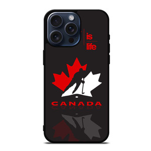 TEAM CANADA HOCKEY SYMBOL iPhone 15 Pro Max Case