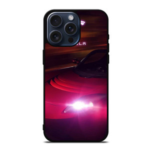 TESLA MOTORS RED CAR iPhone 15 Pro Max Case TESLA MOTORS RED CAR iPhone 15 Pro Max Case