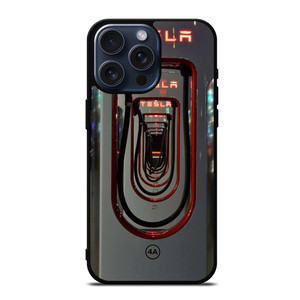 TESLA STATION CHARGE iPhone 15 Pro Max Case