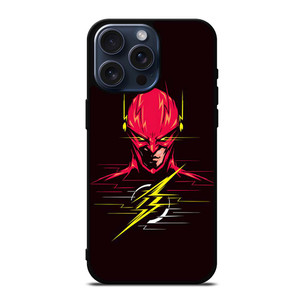 THE FLASH SUPERHERO SIMPLE iPhone 15 Pro Max Case THE FLASH SUPERHERO SIMPLE iPhone 15 Pro Max Case