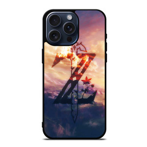 THE LEGEND OF ZELDA BREATH OF THE WILD SYMBOL 2 iPhone 15 Pro Max Case THE LEGEND OF ZELDA BREATH OF THE WILD SYMBOL 2 iPhone 15 Pro Max Case