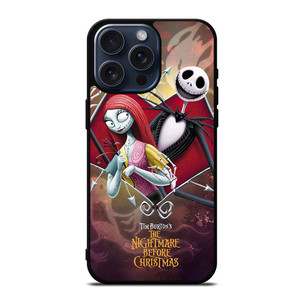 THE NIGHTMARE BEFORE CHRISTMAS CARTOON iPhone 15 Pro Max Case