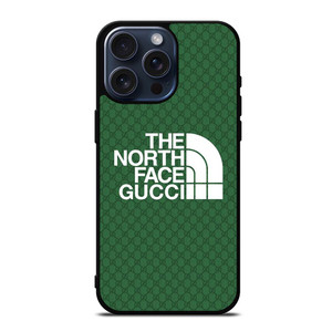 THE NORTH FACE X GUCCI PATTERN iPhone 15 Pro Max Case THE NORTH FACE X GUCCI PATTERN iPhone 15 Pro Max Case