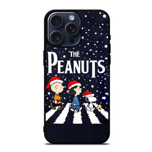 THE PEANUTS SNOOPY BEATLES CHRISTMAS iPhone 15 Pro Max Case THE PEANUTS SNOOPY BEATLES CHRISTMAS iPhone 15 Pro Max Case