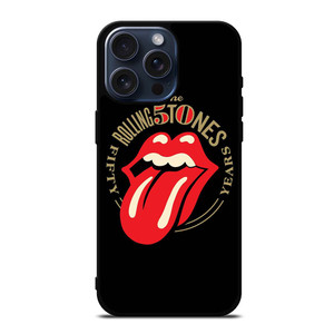 THE ROLLING STONES ROCK BAND LOGO iPhone 15 Pro Max Case