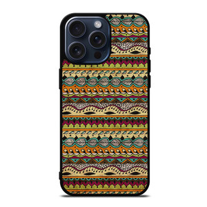 TIBAL PATTERN AZTEC iPhone 15 Pro Max Case TIBAL PATTERN AZTEC iPhone 15 Pro Max Case