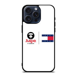 TOMMY HILFIGER A BATHING APE LOGO iPhone 15 Pro Max Case