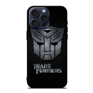 TRANSFORMERS AUTOBOT METAL LOGO iPhone 15 Pro Max Case TRANSFORMERS AUTOBOT METAL LOGO iPhone 15 Pro Max Case