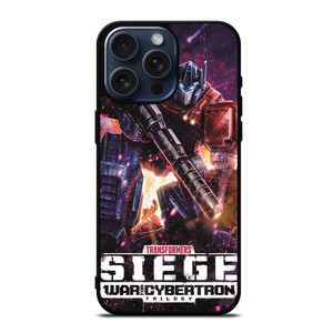 TRANSFORMERS WAR FOR CYBERTRON POSTER iPhone 15 Pro Max Case