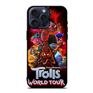 TROLLS WORLD TOUR MOVIE POSTER iPhone 15 Pro Max Case TROLLS WORLD TOUR MOVIE POSTER iPhone 15 Pro Max Case