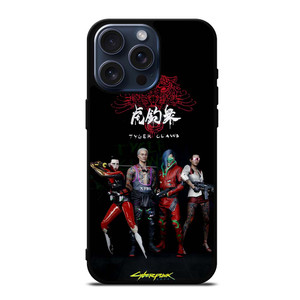 TYGER CLAWS CYBERPUNK 2077 iPhone 15 Pro Max Case