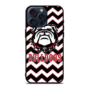 UGA GEORGIA BULLDOGS STRIPE LOGO iPhone 15 Pro Max Case