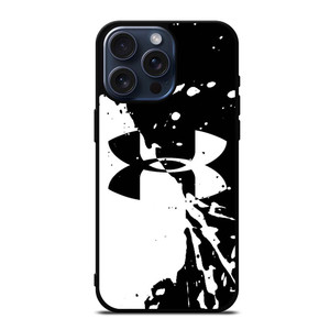 UNDER ARMOUR LOGO BLACK AND WHITE iPhone 15 Pro Max Case