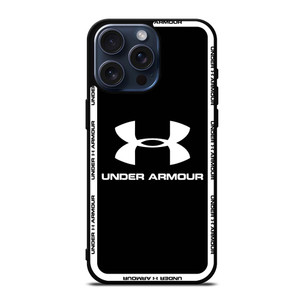 UNDER ARMOUR ROUND BLACK iPhone 15 Pro Max Case UNDER ARMOUR ROUND BLACK iPhone 15 Pro Max Case