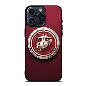 UNITED STATES MARINE CORPS NAVY iPhone 15 Pro Max Case UNITED STATES MARINE CORPS NAVY iPhone 15 Pro Max Case