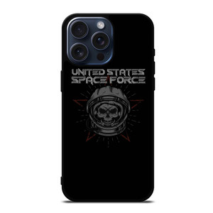 UNITED STATES SPACE FORCE SKULL iPhone 15 Pro Max Case