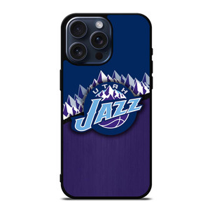 UTAH JAZZ BASKETBALL LOGO iPhone 15 Pro Max Case UTAH JAZZ BASKETBALL LOGO iPhone 15 Pro Max Case