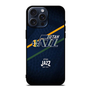 UTAH JAZZ NBA LOGO iPhone 15 Pro Max Case
