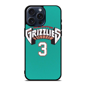 VANCOUVER GRIZZLIES 3 JERSEY iPhone 15 Pro Max Case