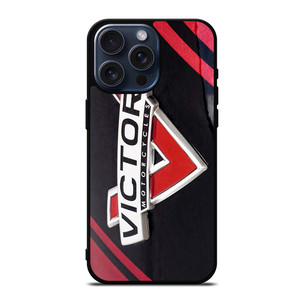 VICTORY MOTORCYCLES EMBLEM iPhone 15 Pro Max Case VICTORY MOTORCYCLES EMBLEM iPhone 15 Pro Max Case