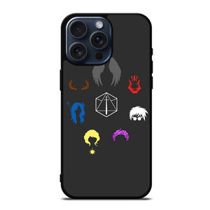 VOX MACHINA CRITICAL ROLE SIGN iPhone 15 Pro Max Case VOX MACHINA CRITICAL ROLE SIGN iPhone 15 Pro Max Case