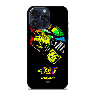 VR VALENTINO ROSSI 46 HELMET iPhone 15 Pro Max Case