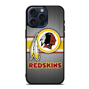 WASHINGTON REDSKINS EMBLEM CARBON iPhone 15 Pro Max Case