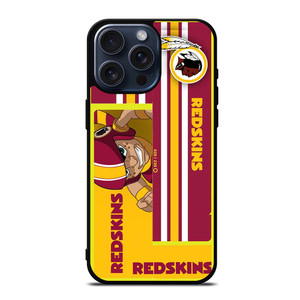 WASHINGTON REDSKINS YELLOW RED MLS iPhone 15 Pro Max Case