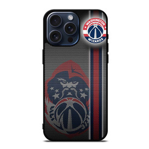 WASHINGTON WIZARDS METAL SYMBOL iPhone 15 Pro Max Case WASHINGTON WIZARDS METAL SYMBOL iPhone 15 Pro Max Case