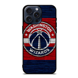 WASHINGTON WIZARDS WOODEN LOGO iPhone 15 Pro Max Case WASHINGTON WIZARDS WOODEN LOGO iPhone 15 Pro Max Case