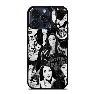 WEDNESDAY ADDAMS FAMILY COLLAGE iPhone 15 Pro Max Case